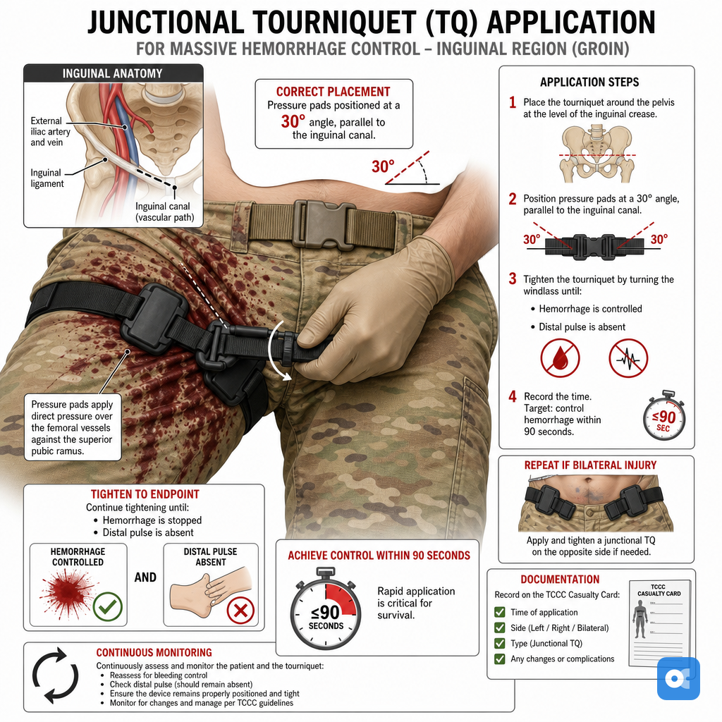 Junctional Emergency Treatment Tool Application