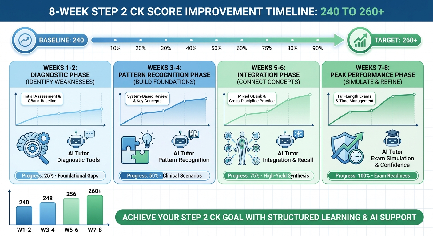 Step 2 CK score improvement framework timeline