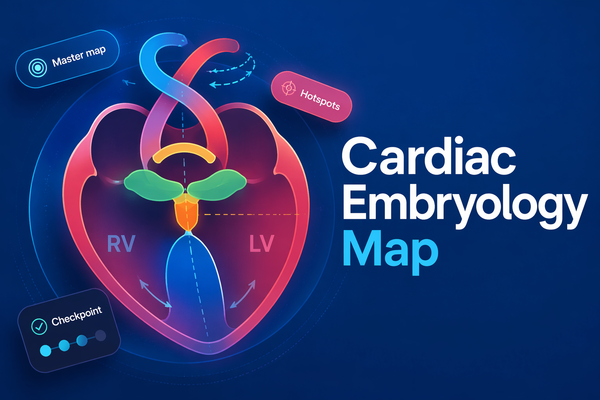 Cardiac Embryology Map