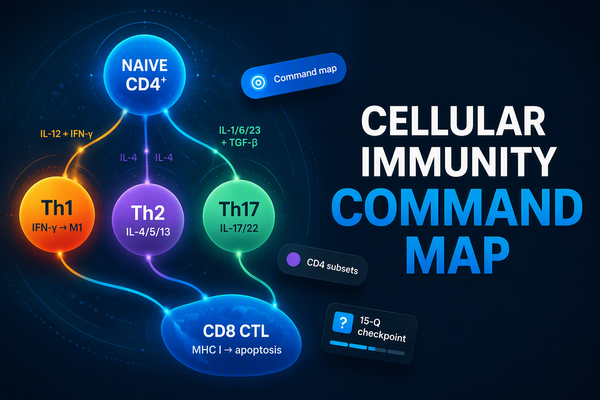 Cellular Immunity Command Map