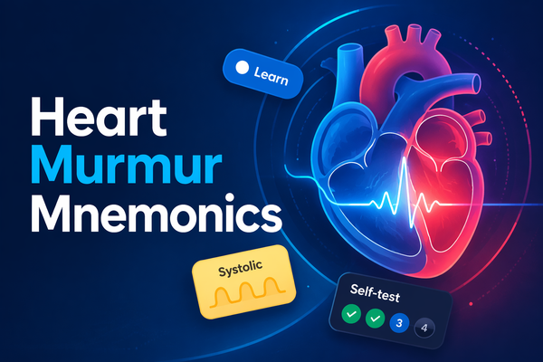 Heart Murmur Mnemonics