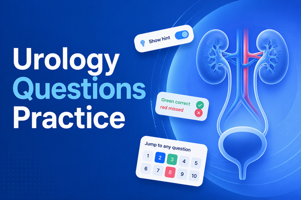 Urology Questions Practice