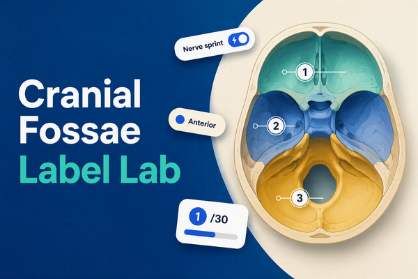 Cranial Fossae Label Lab