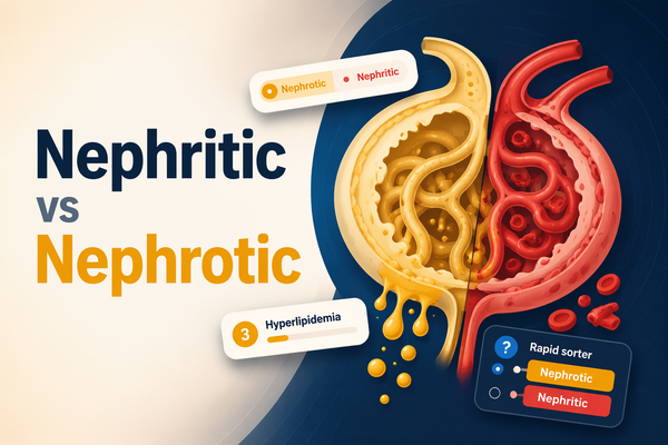 Nephritic vs Nephrotic