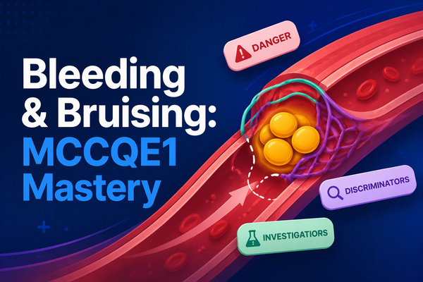 Bleeding & Bruising: MCCQE1 Mastery