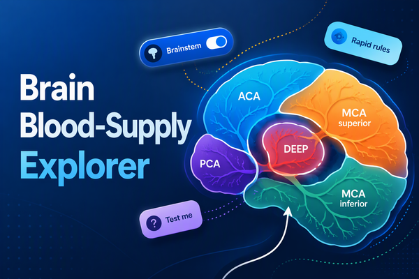 Brain Blood-Supply Explorer