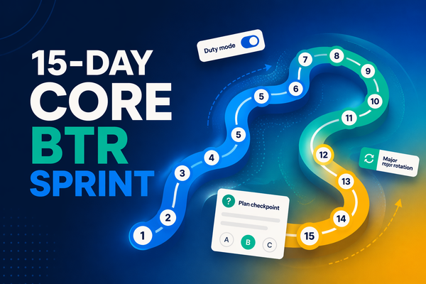 15-Day Core BTR Sprint
