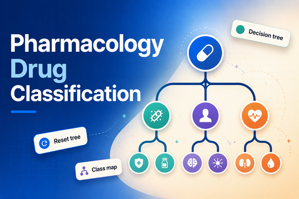 Pharmacology Drug Classification