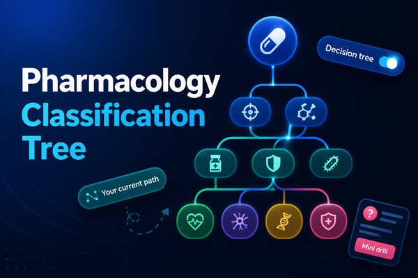 Pharmacology Classification Tree