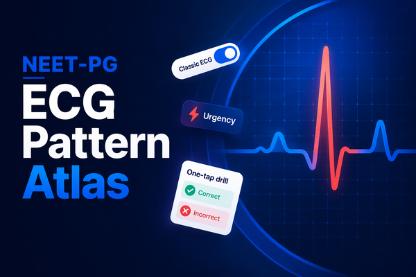 NEET-PG ECG Pattern Atlas