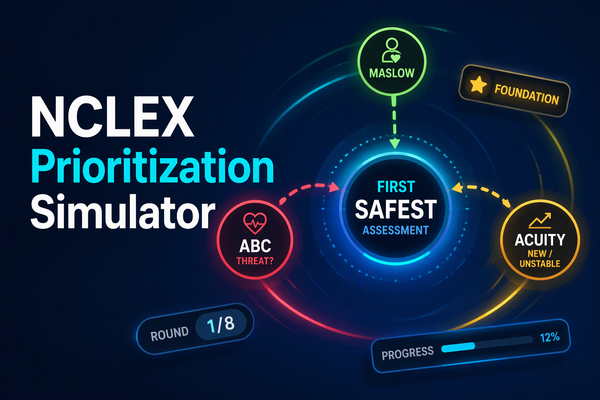 NCLEX Prioritization Simulator
