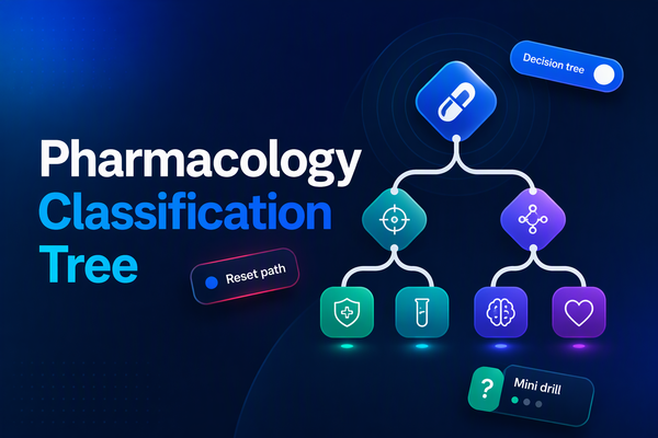 Pharmacology Classification Tree