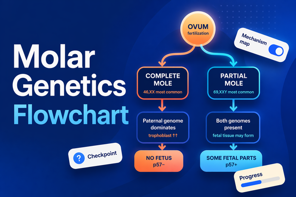 Molar Genetics Flowchart