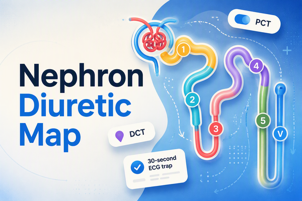 Nephron Diuretic Map