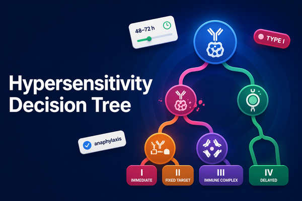 Hypersensitivity Decision Tree