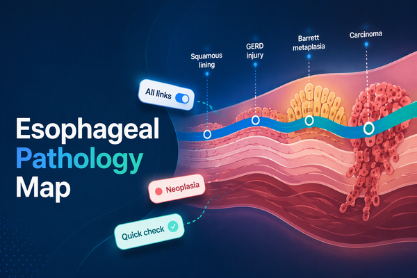 Esophageal Pathology Map